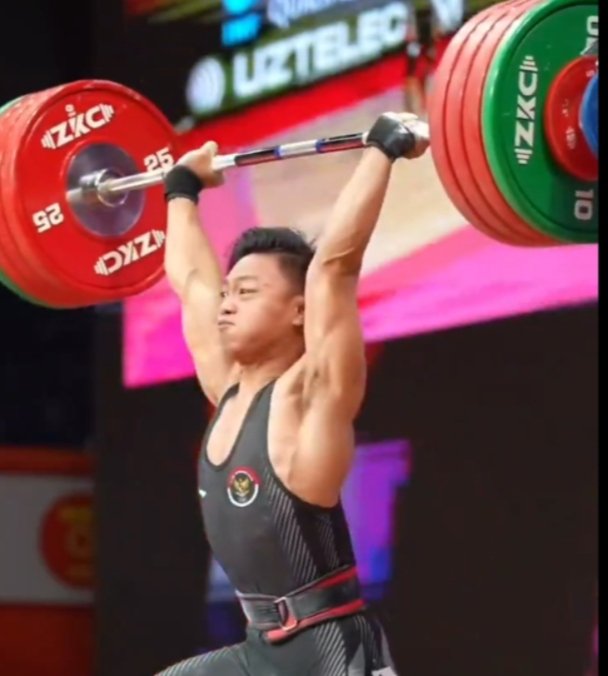 Rahmat Erwin Abdullah Pecahkan Rekor Dunia Clean And Jerk Di Kejuaraan ...